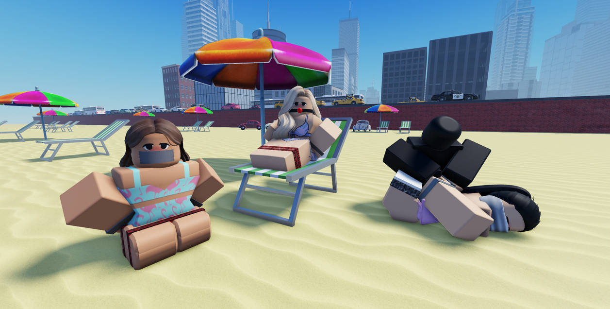 Chilling at the beach by R63Freak on DeviantArt