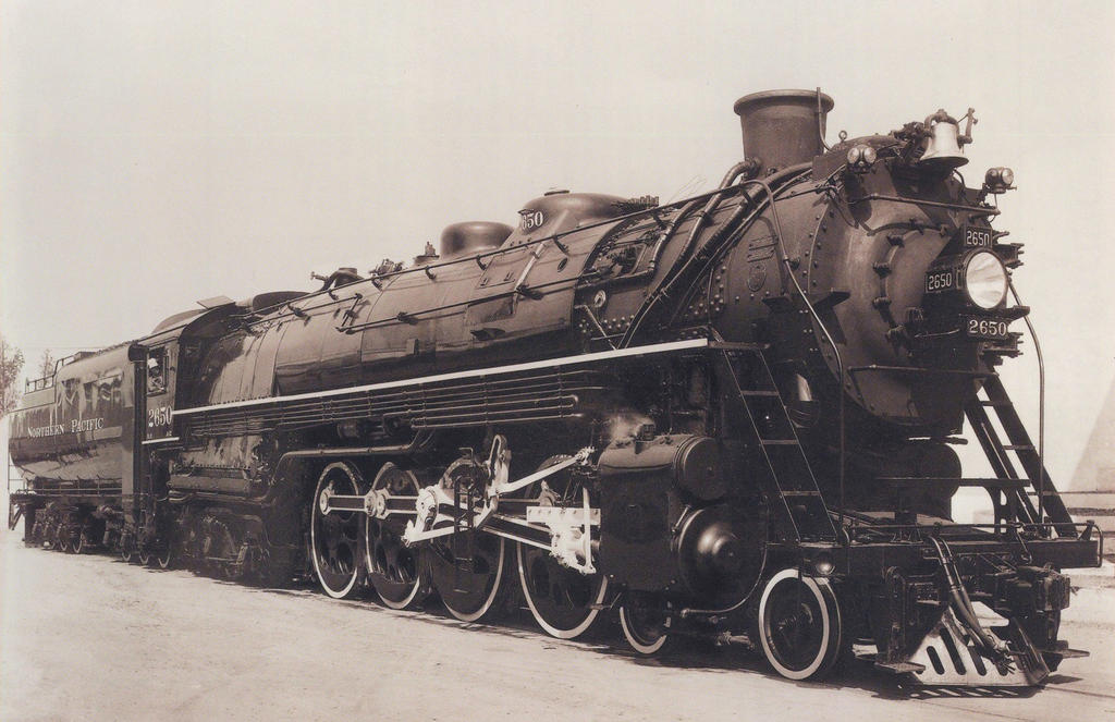 Northern Pacific Class A2 #2650 by edjack14 on DeviantArt