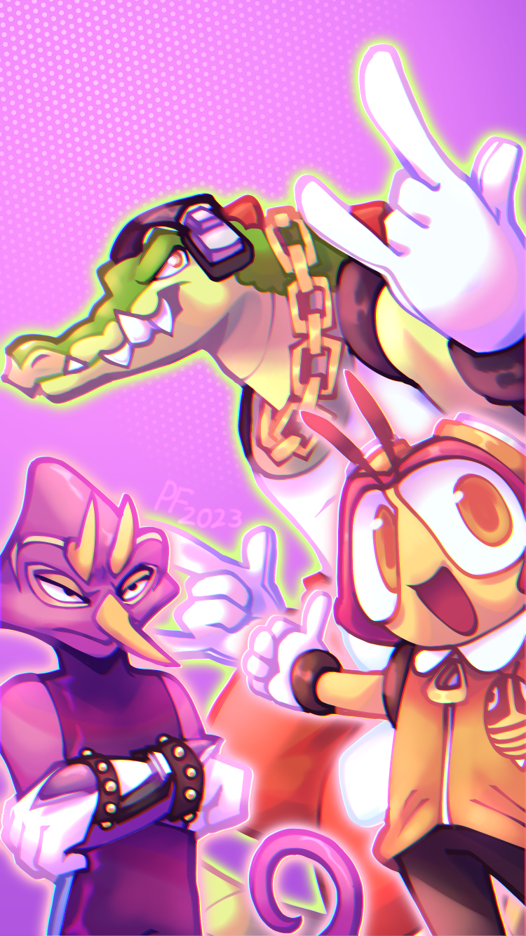 Team Chaotix by PansFancy on DeviantArt