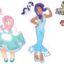 Wasting my time by drawing pony people