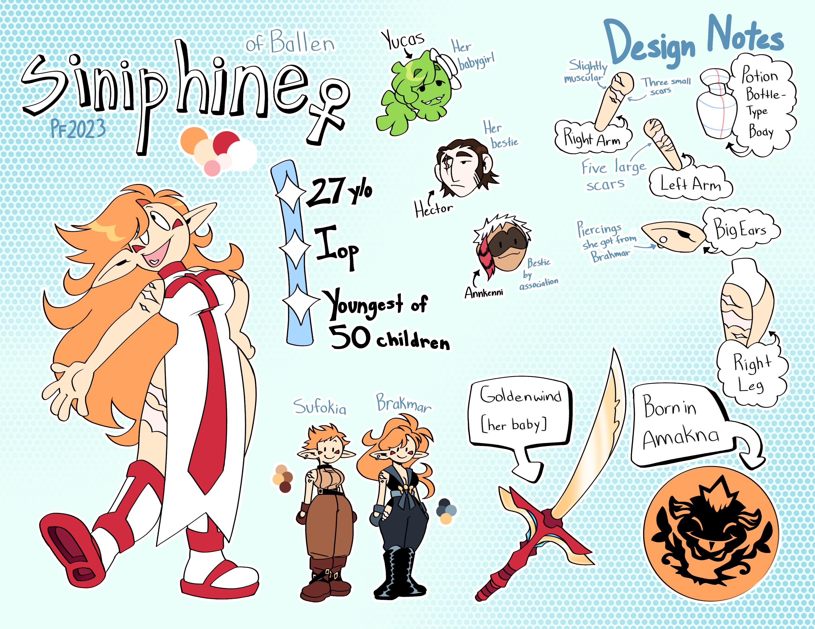 OC Ref | Siniphine