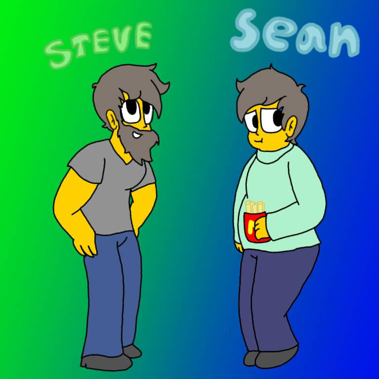 Sean Steve R Steve and Sean by HaileyKittydoesart on DeviantArt