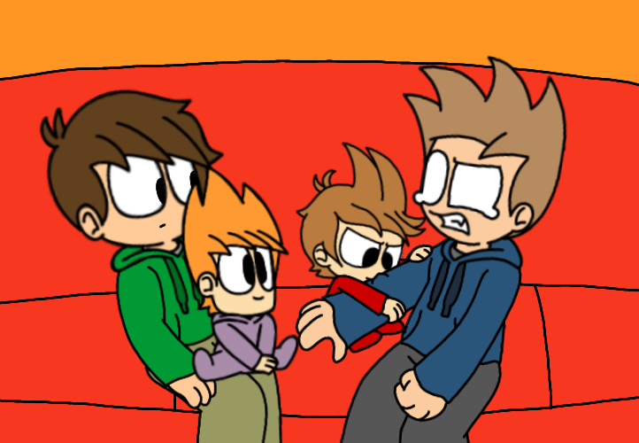 Gami ❤️‍🔥 on X: Another headcanon, an episode where Tom and Edd became  children and Matt would have to babysit them, but in the end it's a lot of  work. #eddsworld  /