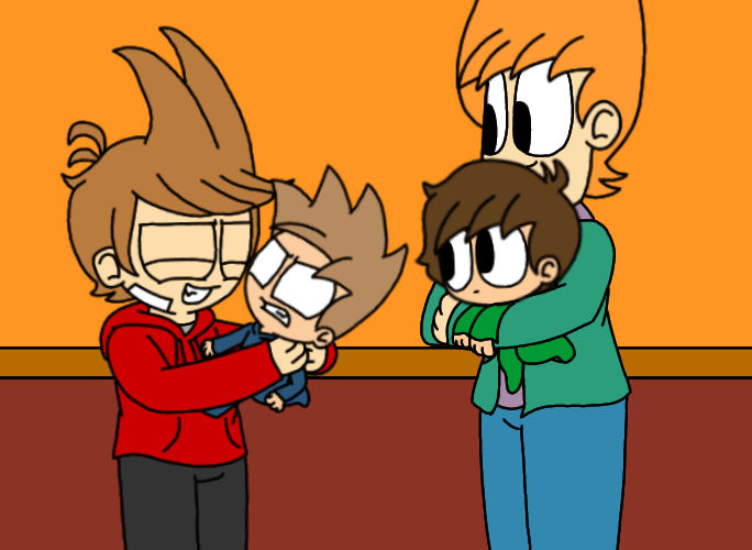 Gami ❤️‍🔥 on X: Another headcanon, an episode where Tom and Edd became  children and Matt would have to babysit them, but in the end it's a lot of  work. #eddsworld  /