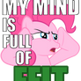 Pinkie's mind is full of felt