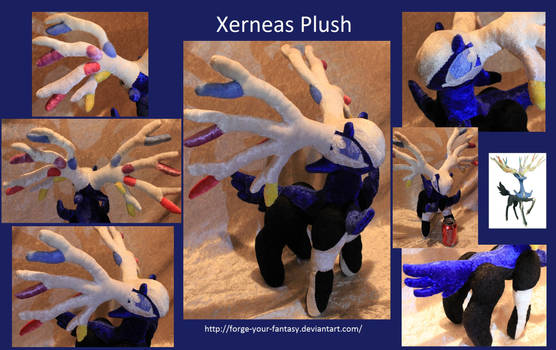 Xerneas Plush - SOLD