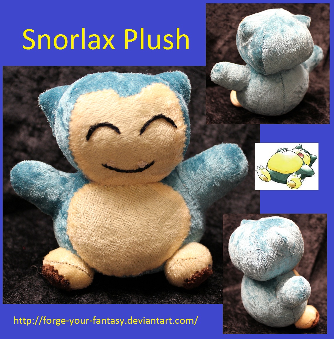 Snorlax Pokedoll Plush