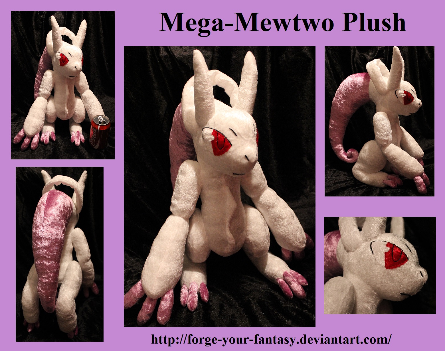 Mega-Mewtwo Plush - Auction - Pokemon X and Y