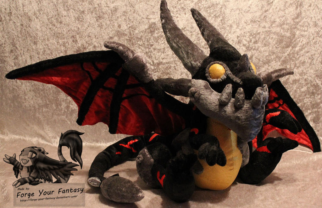 Deathwing Plush - World of Warcraft by Forge-Your-Fantasy