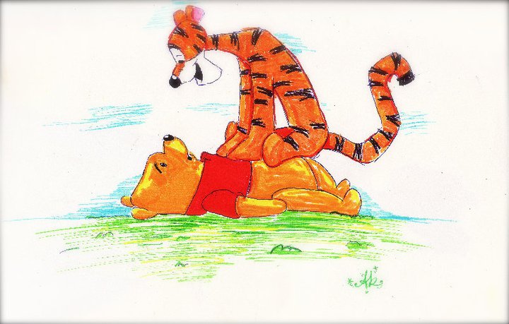 Pooh and Tigger