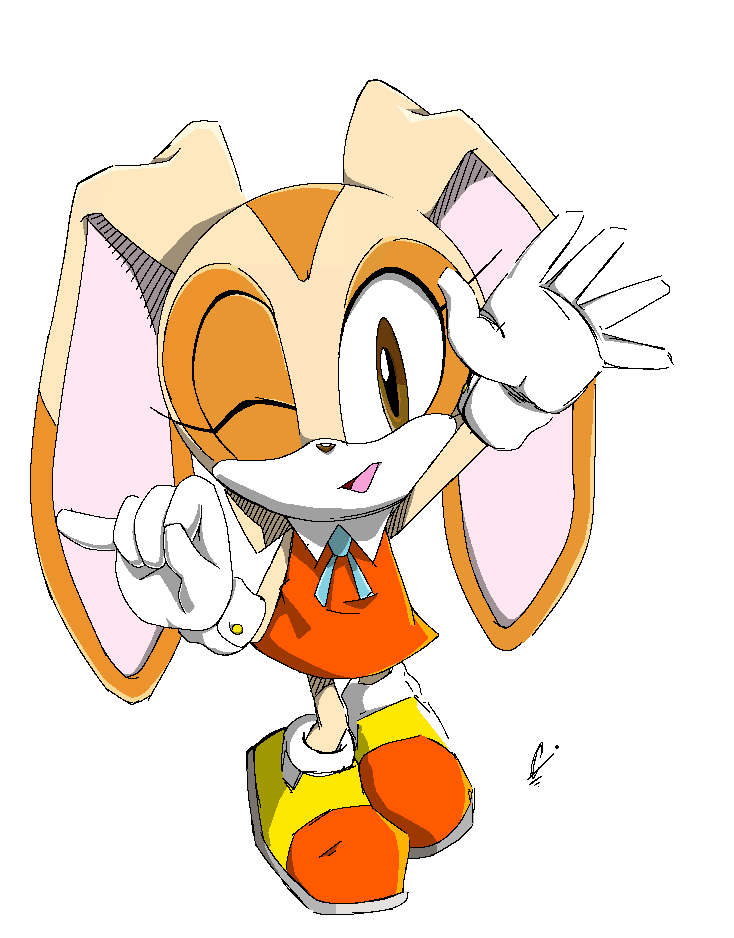 Cream The Rabbit Colors Reverse Cream the rabbit by loloiudsl2 on DeviantArt