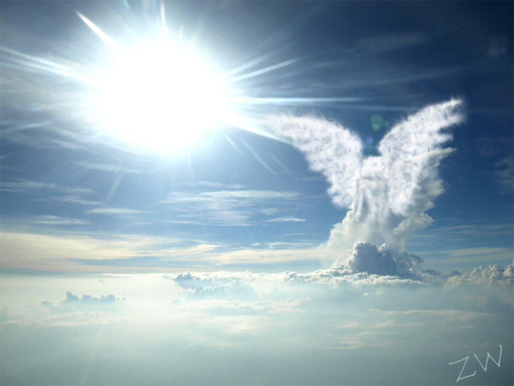Angel In The Sky By Zwdesigns On Deviantart