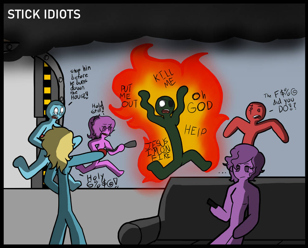 Stick At Stick Idiots Remaster by Mikes-Sketchitorium on DeviantArt