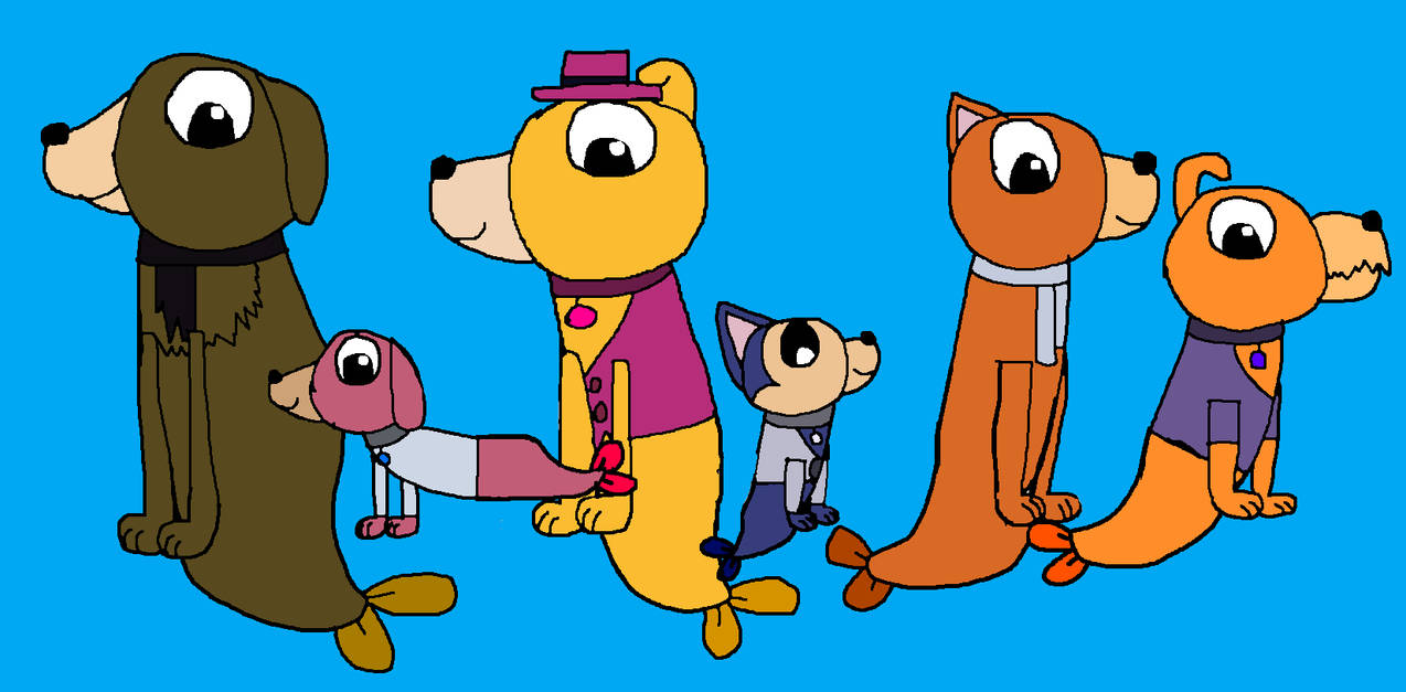 Top Dog and The Gang as Mer-Dogs by TopDogandTheGangfan9 on DeviantArt