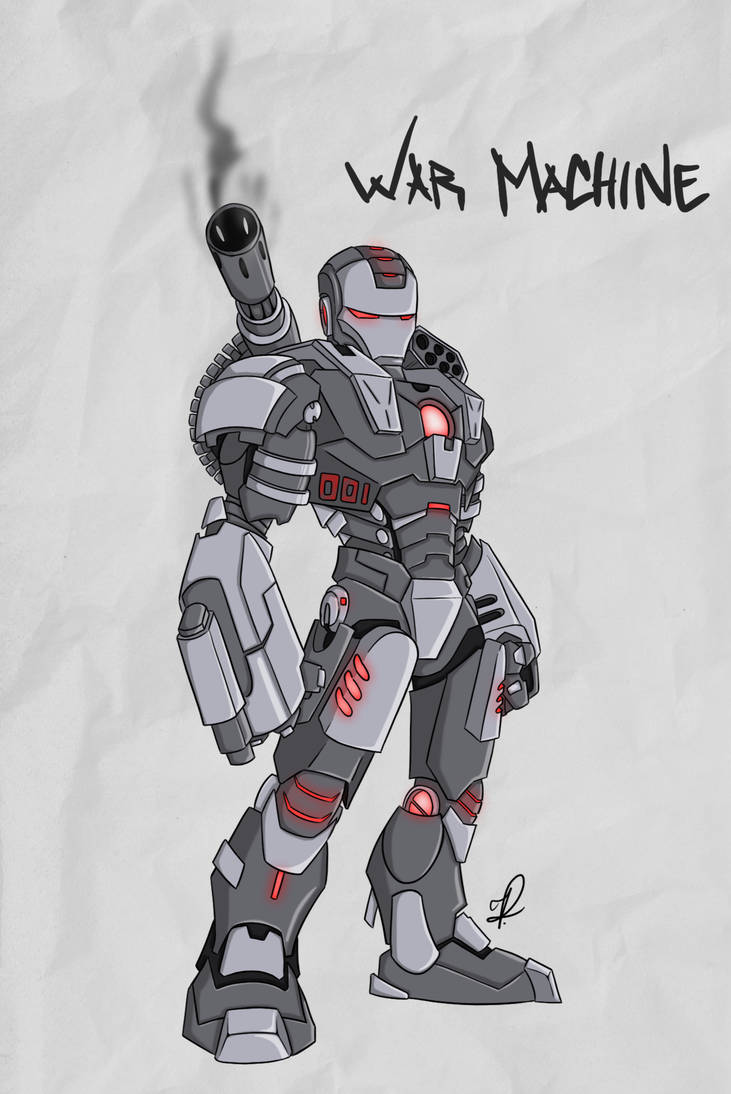 War Machine Anime by tweepx on DeviantArt