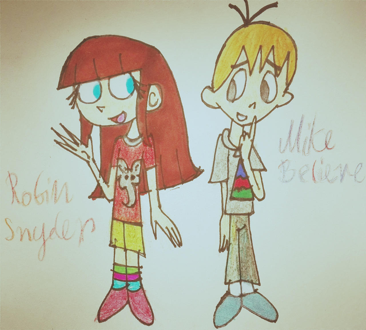Robin Syderff Robin Snyder and Mike Believe by MarieAngel04 on DeviantArt