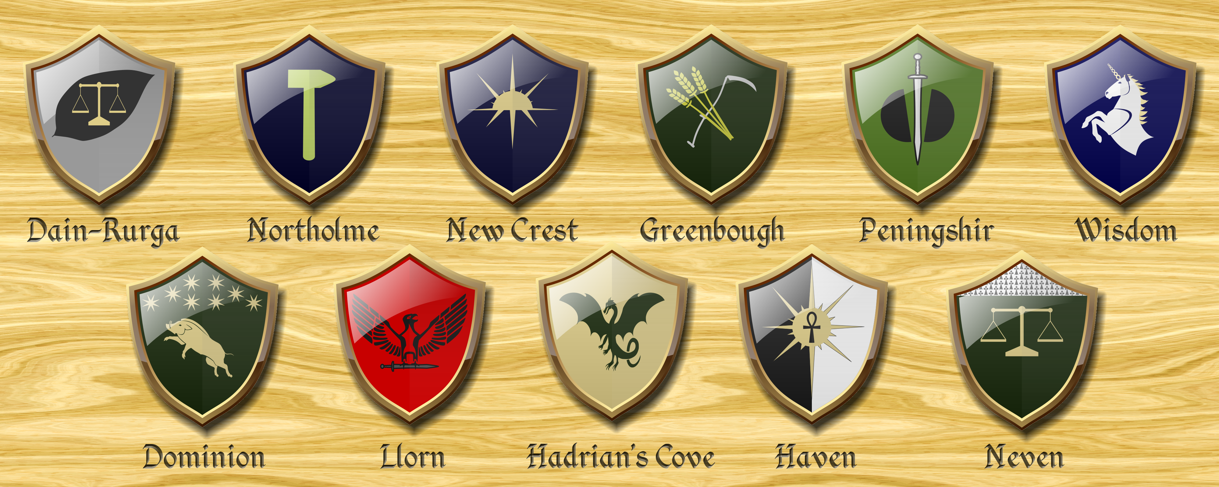 Heraldry of the Dominion of Man by Will-Erwin