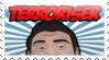 Terroriser stamp