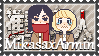 :SNK stamp: Mikasa x Armin shipper by Stamps-ForWhoWant