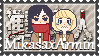 :SNK stamp: Mikasa x Armin shipper