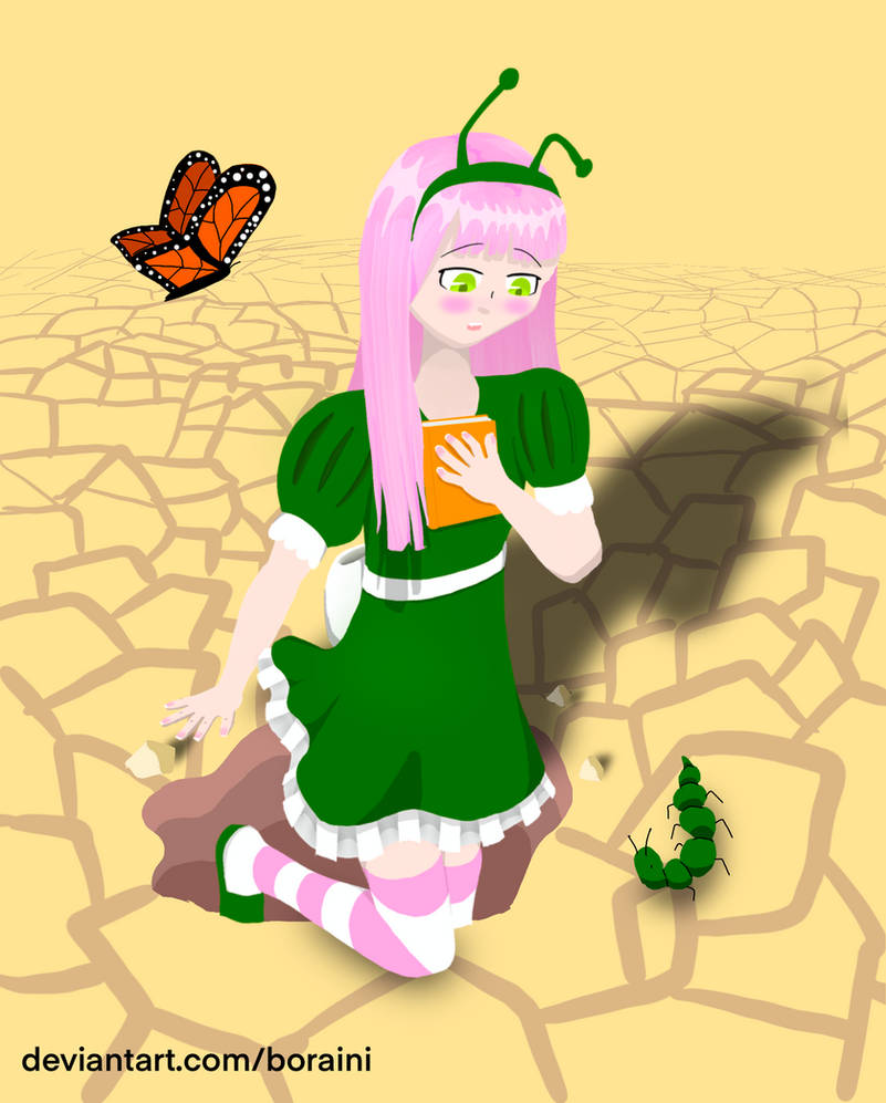 Bookworm - Original Character by Boraini on DeviantArt