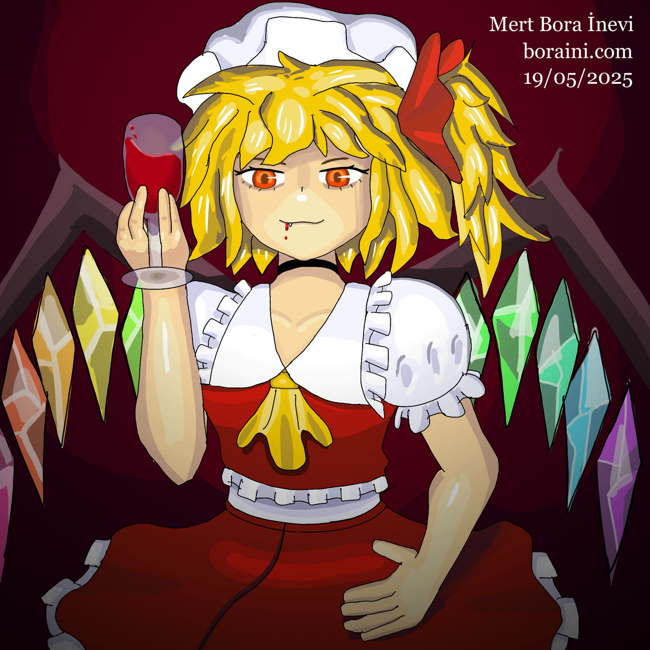 Flandre Scarlet - Touhou Fanart