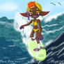 Surfer Frye - Splatoon 3 Fan Art