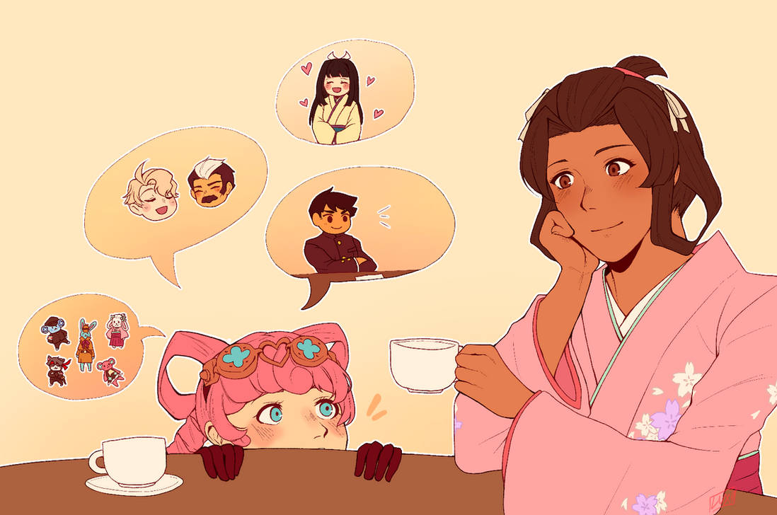 Deviantart Fa fa / at | sisters!!! by L1KAR1 on DeviantArt
