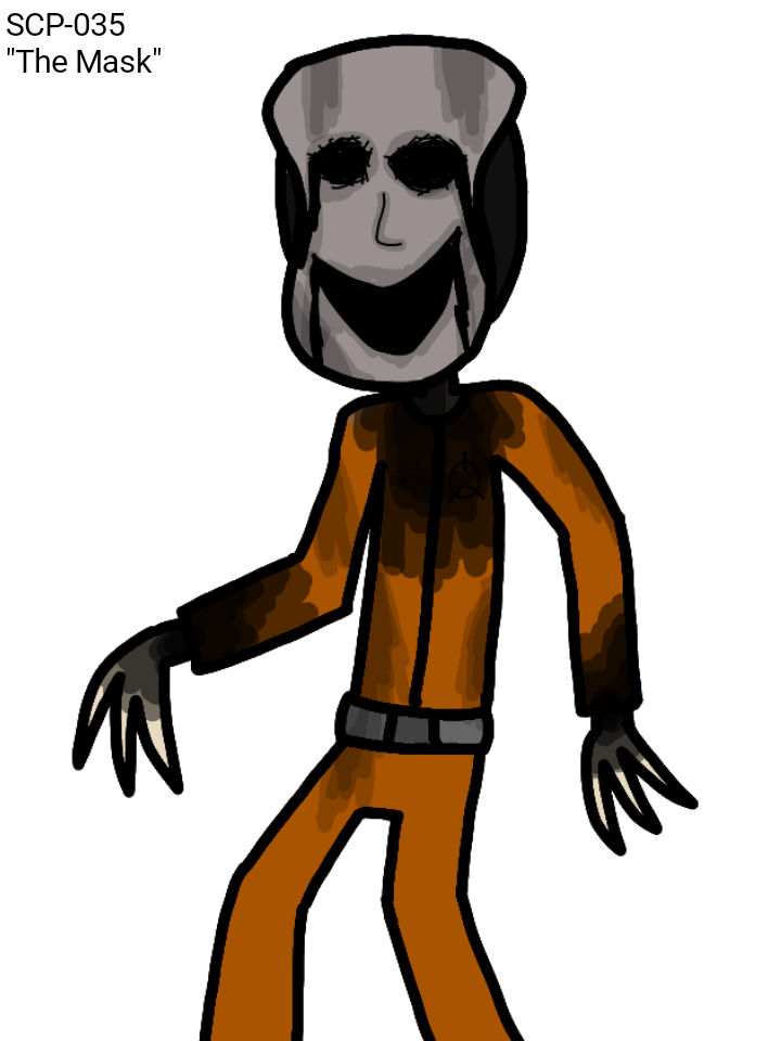 More art! This time it's scp-035! Which person or SCP should I do next? :  r/scpcontainmentbreach