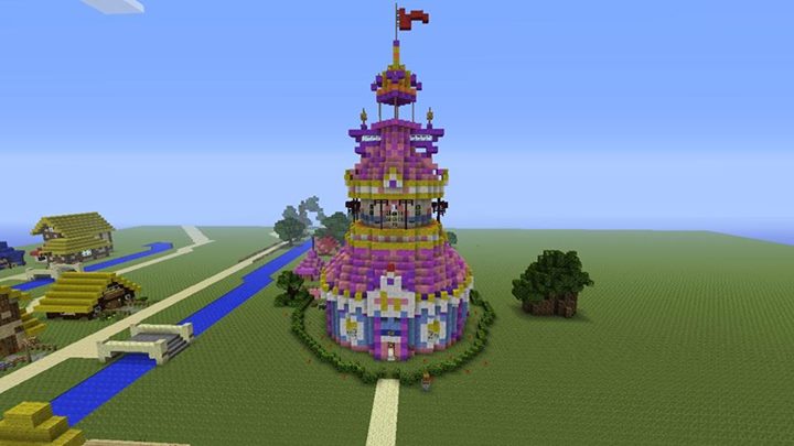 Carousel Minecraft Building Rarity's House Carousel Boutique Minecraft Xbox by Beauxty on DeviantArt