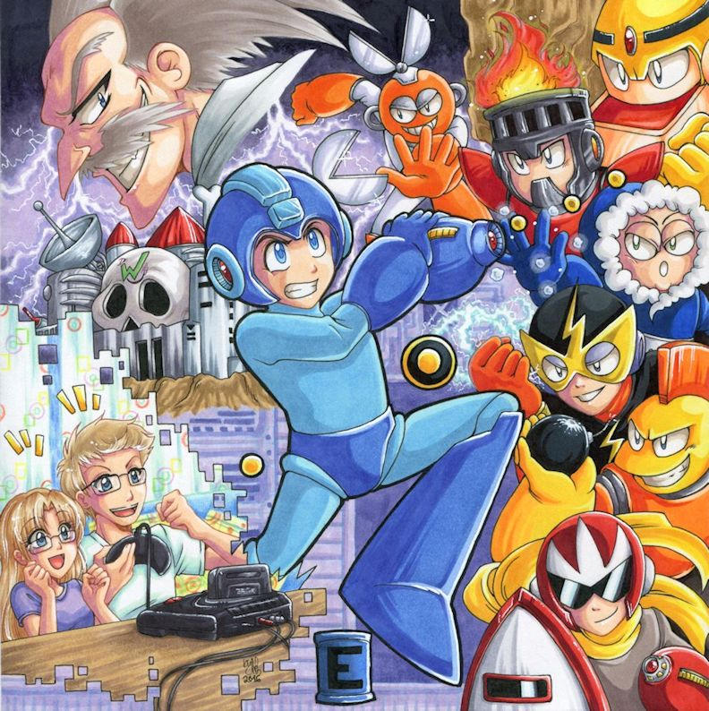 Nintendo Man Mega Man - Videogame Experience Artbook Project by StardustLotus on ...