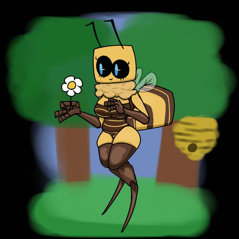 Bee Deviantart Style Bee by sowedidit on DeviantArt