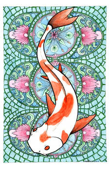 Koi Fish Pond