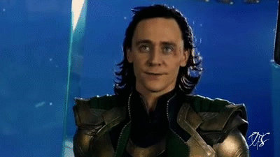 Avengers - Loki - gag reel gif #3
