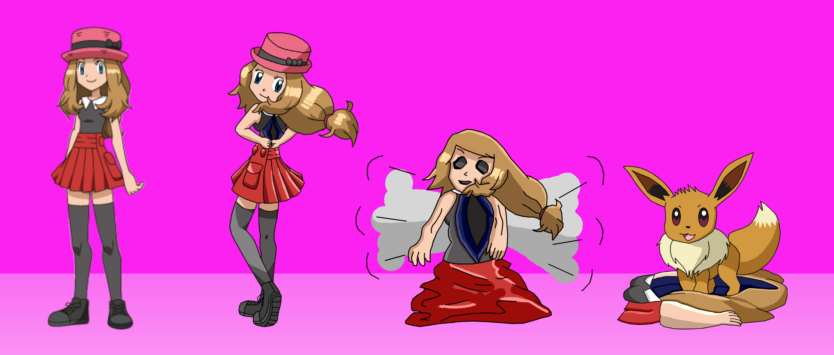 Serena soul Eevee and XY by Bc320903871 on DeviantArt