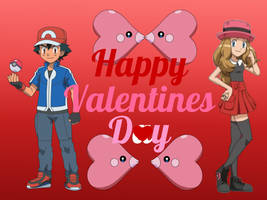 Ash And Serena Kiss By Stuanimeart On Deviantart Ash And Serena Kiss By Stuanimeart On Deviantart