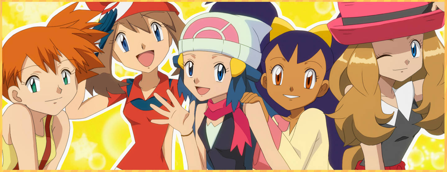 Who are Misty, May, and Dawn in Pokemon and why are they important