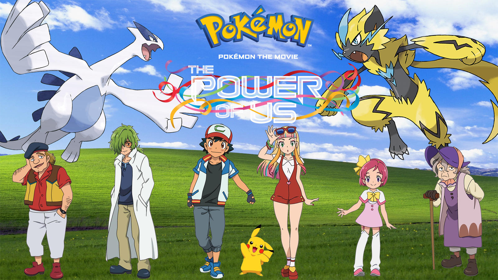 Pokemon The Power Of Us Characters Pokemon The Power Of Us Wallpaper by StuAnimeArt on DeviantArt