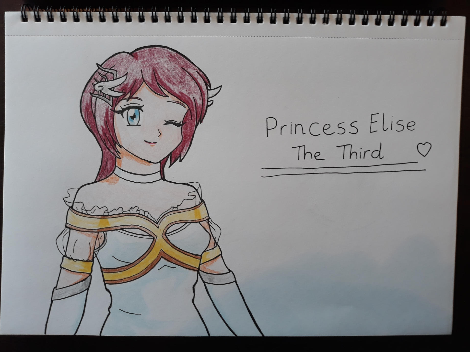 sonic the hedgehog and princess elise the third (sonic) drawn by