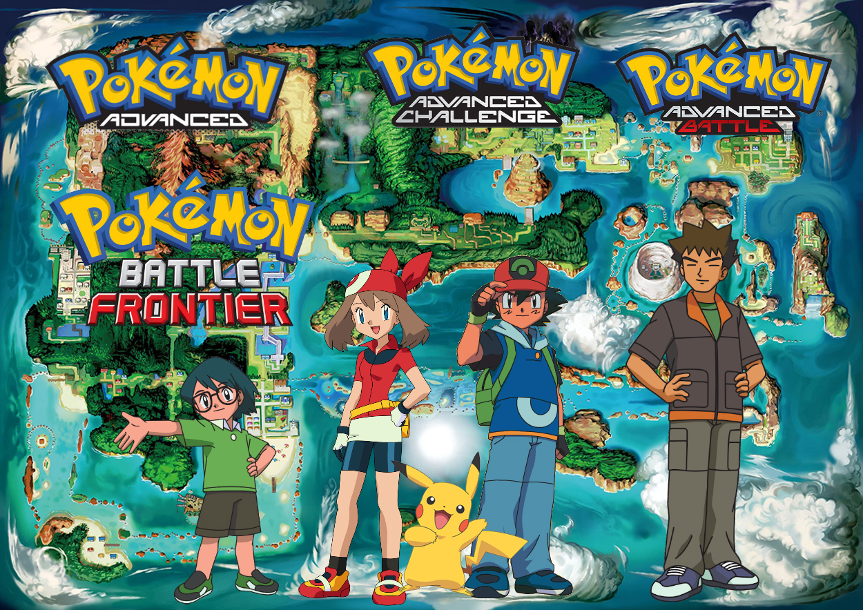  Pokémon Poster Hoenn Region (#252-386) (24x36): Posters &  Prints