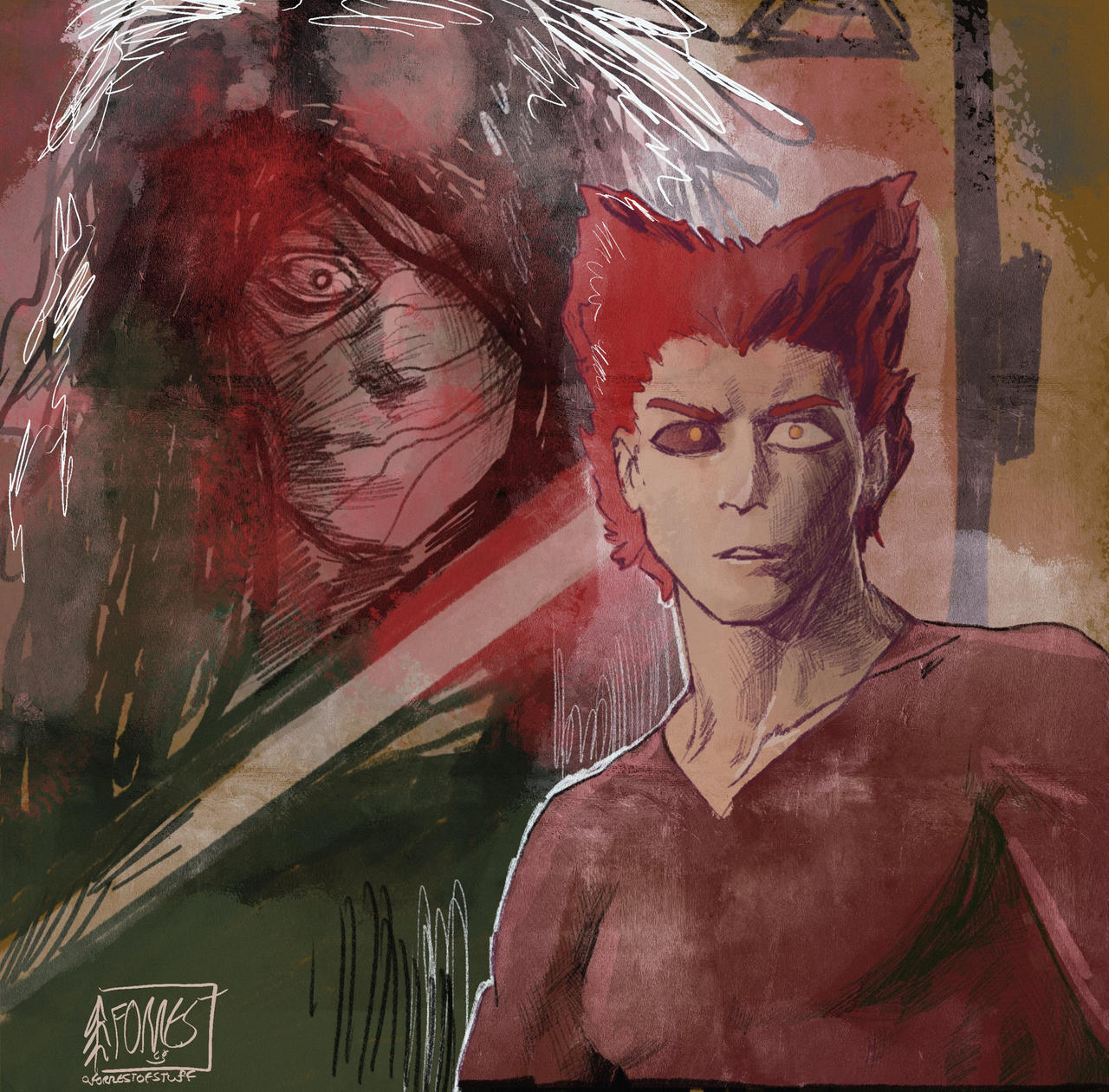 garou and royal ripper color experimentation by aforrestofstuff on ...