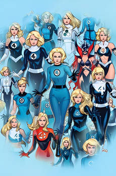 Sue Storm's Costumes Through The Years