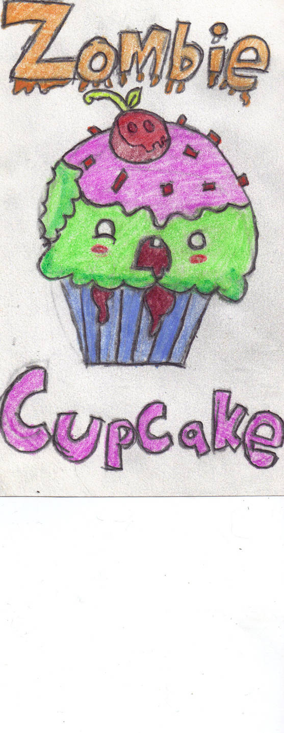 Zombi cupcake