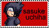 sasuke uchiha stamp