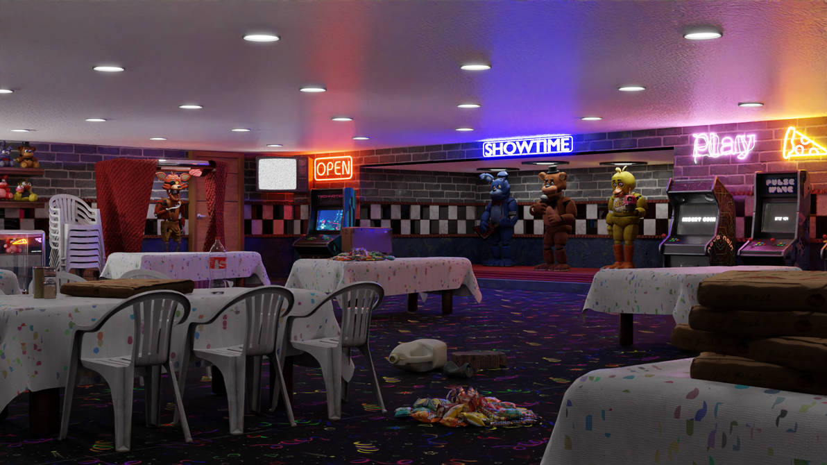 Pizzeria Freddy Fazbear by Yisus1234Torres on DeviantArt