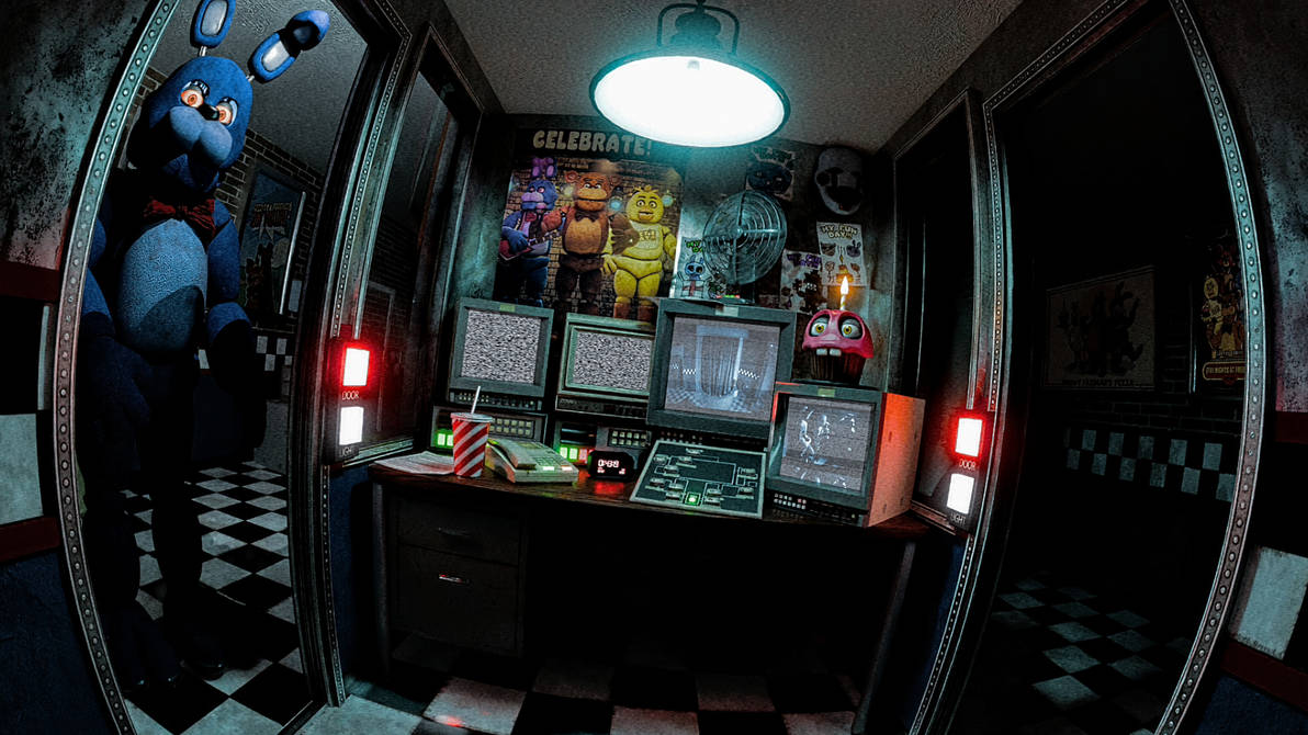 Realistic Fnaf 1 Office With Bonnie By Yisus1234Torres On DeviantArt realistic-fnaf-1-office-with-bonnie-by-yisus1234torres-on-deviantart