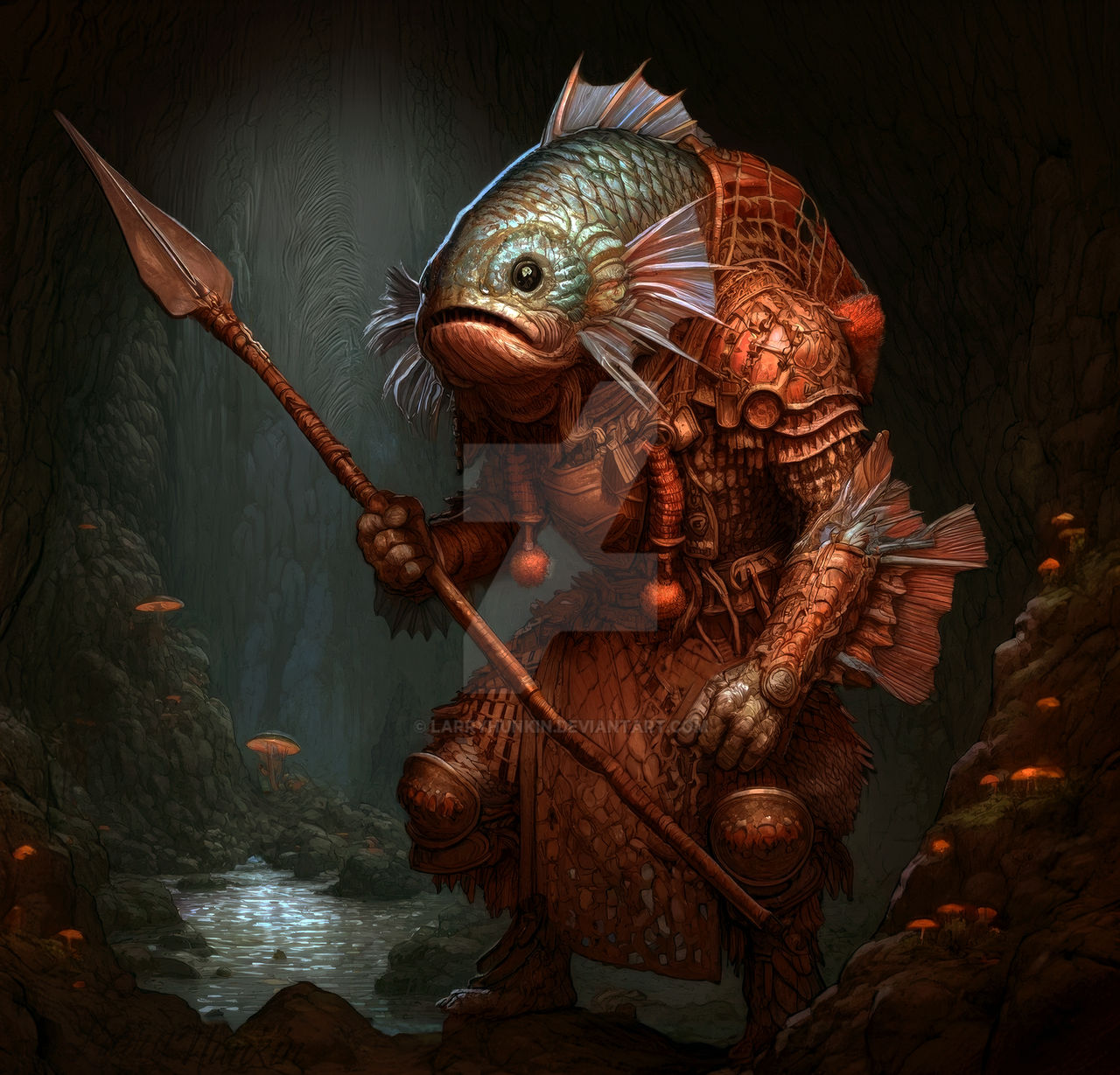 Fishman by LarryHunkin on DeviantArt