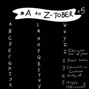 A-to-Z-Tober, Inktober Prompt.