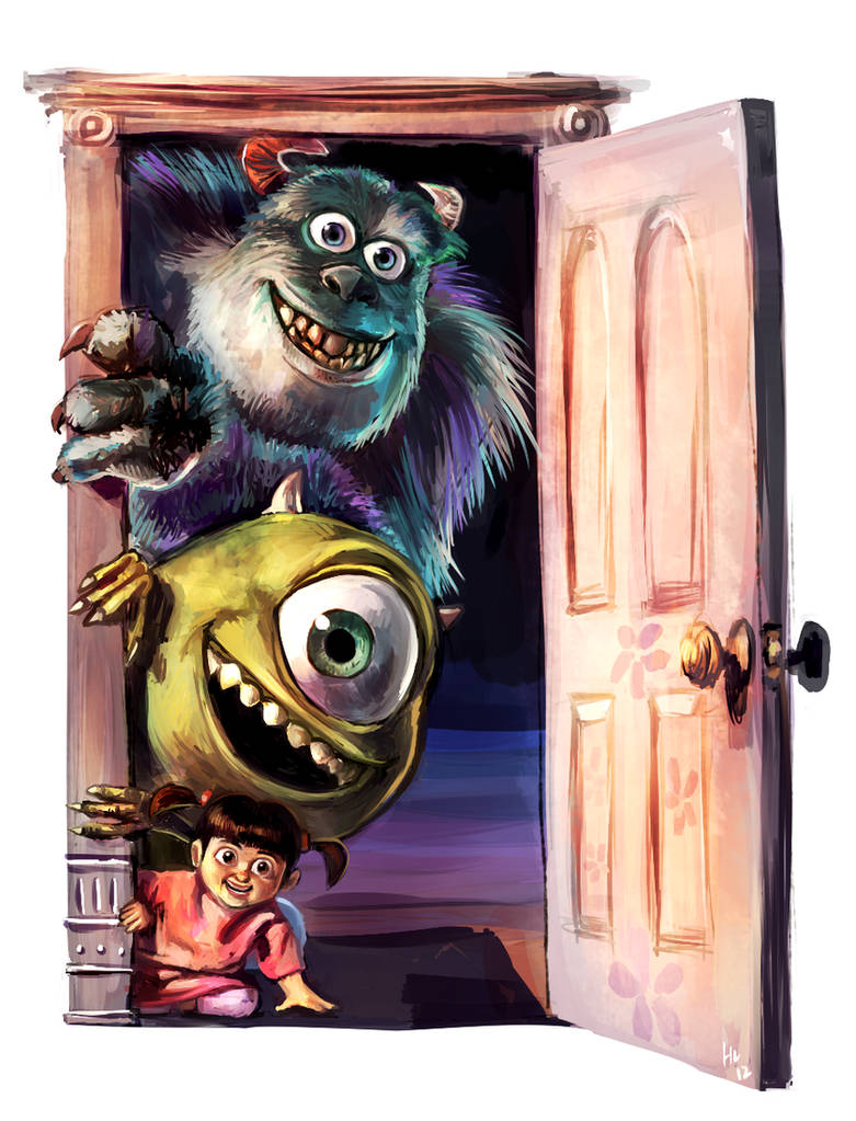 Monsters Inc. by Haychel on DeviantArt