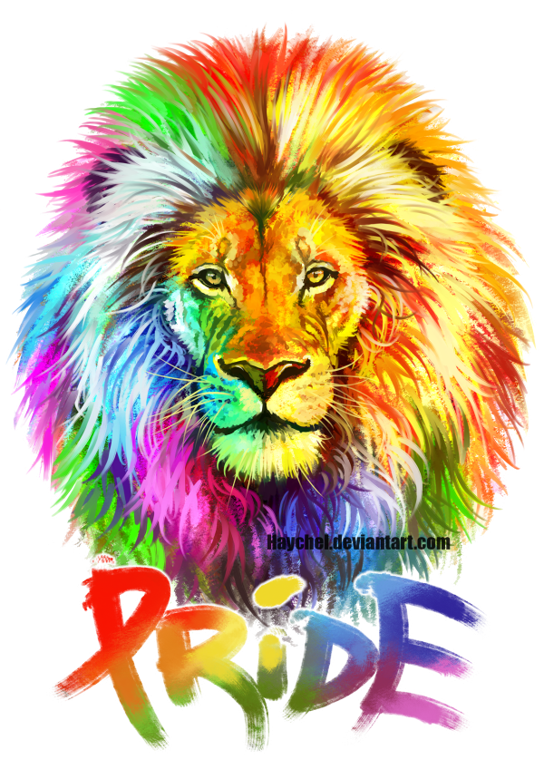 Rainbow Lion Pride Svg SVG PNG LGBTQ Svg Gay Svg Lesbian, 58% OFF